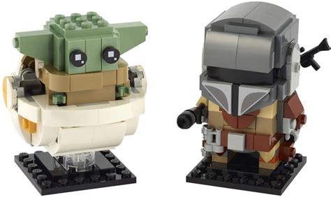 The lego group announces bricklink acquisition. Lego BrickHeadz Mandalorian And Baby Yoda Toys Revealed ...