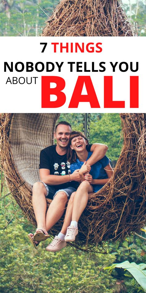 7 Things Nobody Tells You About Bali Indonesia Travel Bali Bali Travel