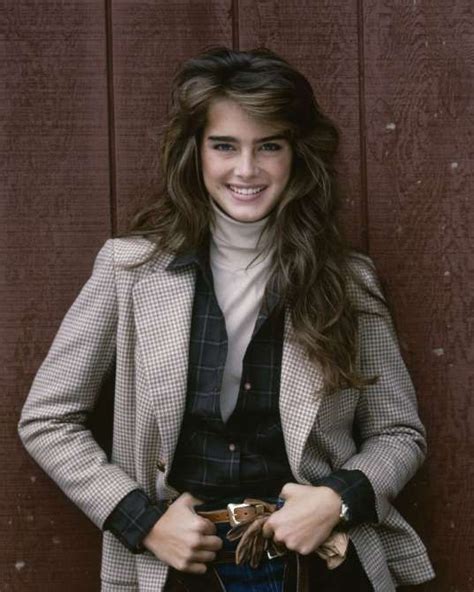 What Your Fave Supermodels Look Like Now Brooke Shields 1980s