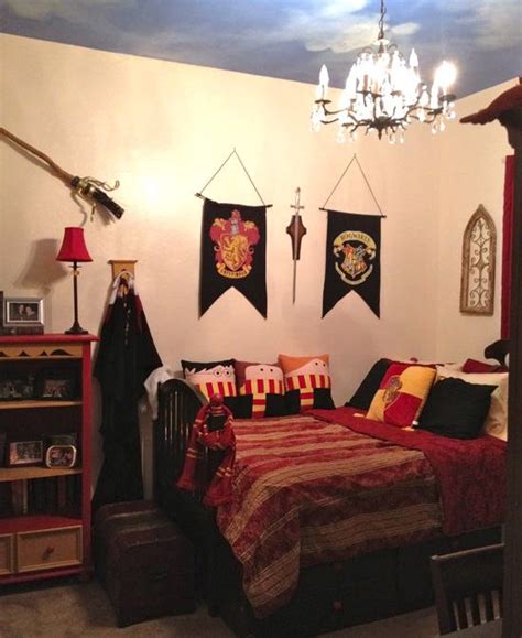 Geeky Teens Room Magical Decorating Ideas For Harry Potter Fans