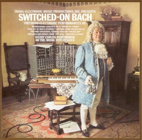 Switched On Bach Wendy Carlos Cd Album Muziek