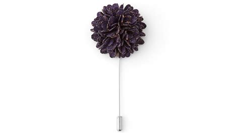 Lavender Flower Lapel Pin In Stock Warren Asher