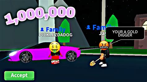 Gold Digger Prank On Rich Kid In Playville Rp Roblox Youtube