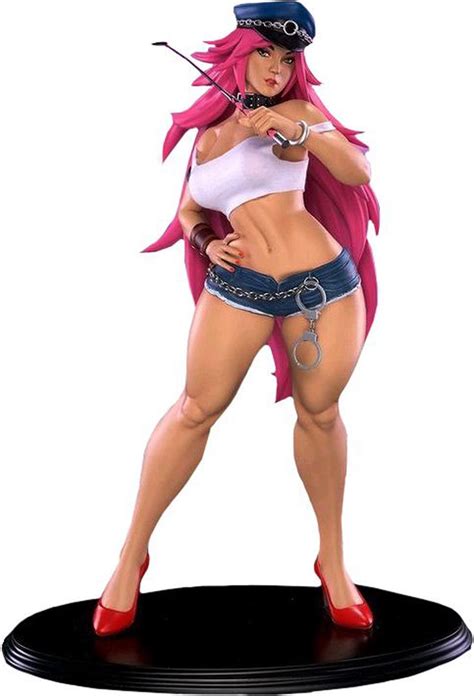 Street Fighter 4 Poison 14 Mixed Media Statue Pop Culture Shock Toys Free S 718117173103 Ebay