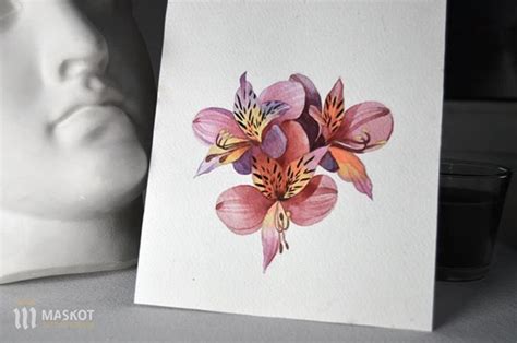 Gentle Fragile And So Beautiful Flower Sketches And Tattoos By Our