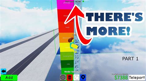 Roblox Difficulty Chart Obby