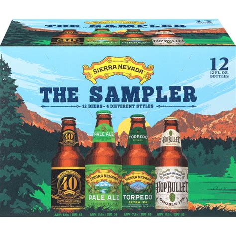 Sierra Nevada Beer The Sampler 12 Pack Importsmicro Martins