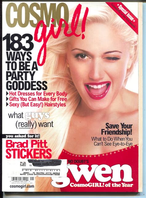 Cosmo Girl Dec 2001 Gwen Stefani Tv Fashion Beauty 2001 Magazine Periodical Dta Collectibles