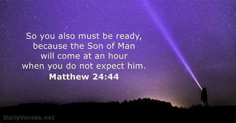 December Bible Verse Of The Day Matthew