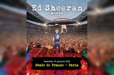 Ed Sheeran Concert France 2022 2022 Jmaie