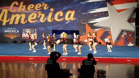 Hannahs Cheer America Competition Youtube