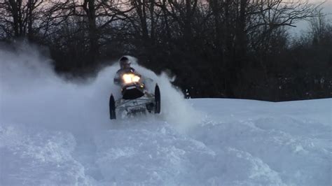 Snowmobile Drift Banging Ontario Youtube
