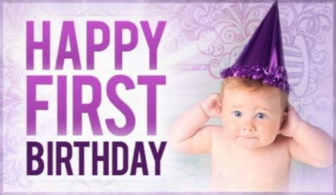 Free First Birthday Ecard Email Free Personalized Birthday Cards Online