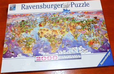 Ravensburger World Map Puzzle 2000 Pieces Ubicaciondepersonascdmxgobmx