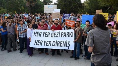 Taksim Gezi Parkı protestosuna destek