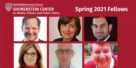 Spring 2021 Fellows And Affiliates Shorenstein Center