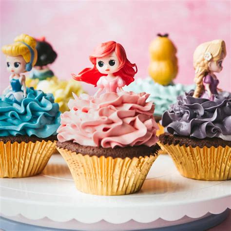 How To Make Disney Princess Cupcakes Amy Treasure