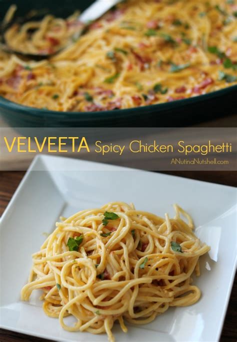 Velveeta Spicy Chicken Spaghetti Eat Move Make