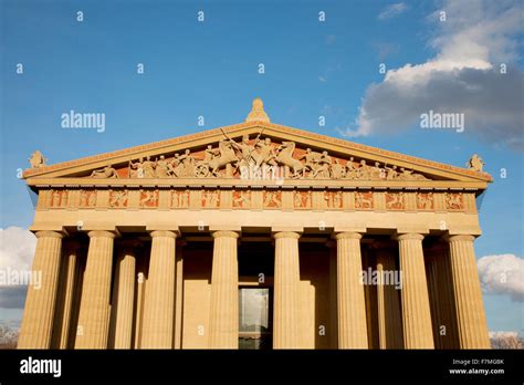 The Parthenon Nashville Tennessee Centennial Park Full Scale