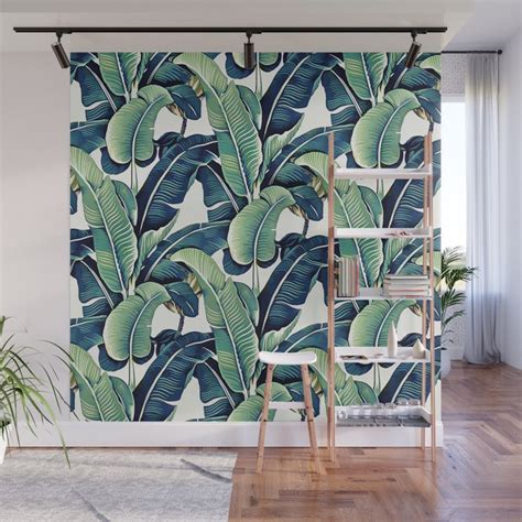 14 Banana Leaf Wall Mural Images In Wallpaper