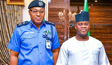 gov bello hosts new police commissioner who praised him for ‘taking kogi by storm the