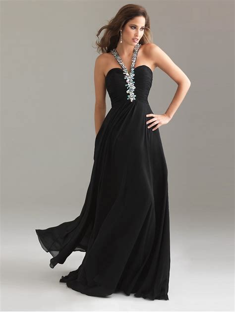 Make Yourself Look Stunning In A Black Prom Dresses Ohh