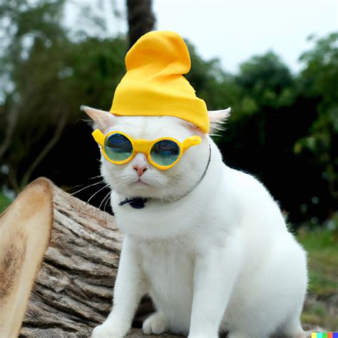 cats with hats and glasses