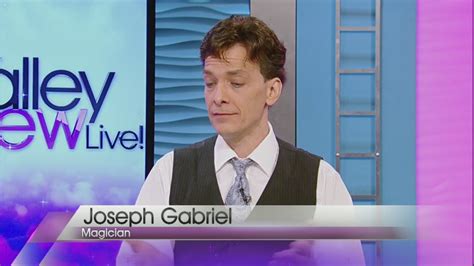 Magician Joseph Gabriel Guest Hosts Valley View Live Youtube