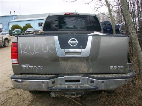Used 2007 Nissan Titan Rear Body Titan Decklid Tailgate Part 2631