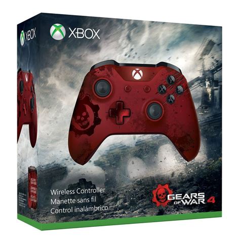 Gears Of War 4 Crimson Omen Limited Edition Xbox One Controller Now