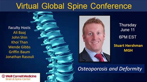 Osteoporosis And Spinal Deformity Surgery By Dr Stuart Hershmann Youtube