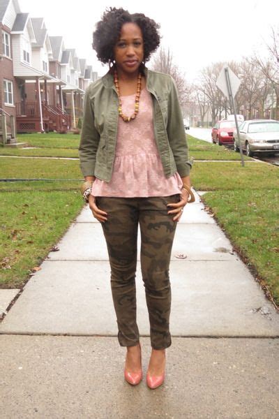 olive green and blush combo olive green pants outfit army green pants outfit green jacket outfit