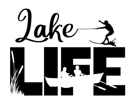Lake-LIFE uploaded Free Lake Life SVG File | Lake life, Lake, Vinyl decals