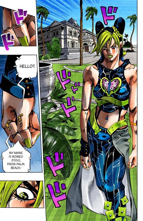 Jojos Bizarre Adventure Part 6 Stone Ocean Official Colored Vol