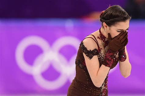 alina zagitova wins gold and evgenia medvedeva takes silver as russian women dominate olympic