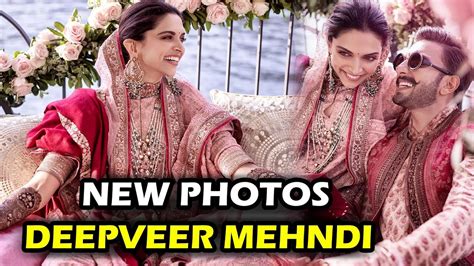 Deepika Padukone And Ranveer Singh Adorable Pictures From Mehndi Ceremony Youtube