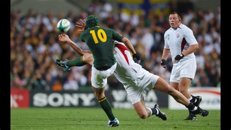 By winning the rugby world cup it is going to do our country so good. Rugby World Cup 2003 Highlights: England 25 South Africa 6 ...