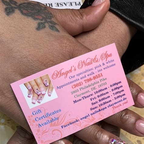 Angels Nail And Spa Nail Salon In Claymont