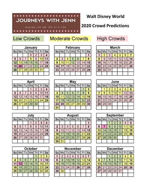 Disney World 2024 Crowd Calendar High Quality 2024 Printable Calendar