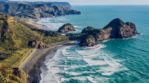 Mn69 Sea Ocean View Water New Zealand Nature