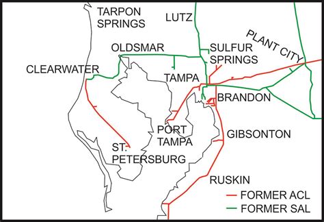 Port Tampa Located On Map The Remaining Csx Railroad Route Flickr