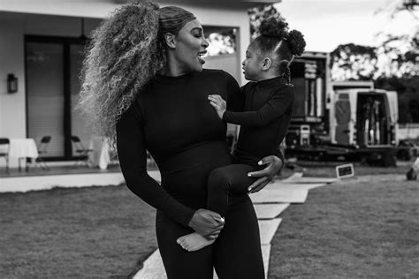 serena williams and daughter olympia 3 pose in matching swimsuits