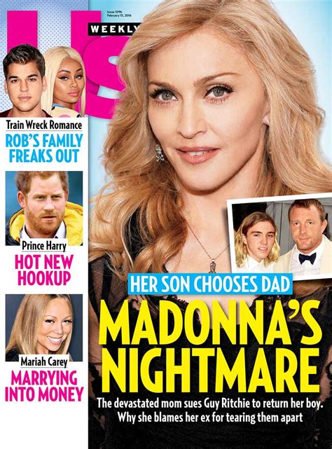 Madonna Thinks Guy Ritchie Is ‘trying To Brainwash Rocco Us Weekly