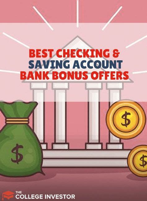 The Best Bank Bonuses Offers With Images Savings Account Best Bank