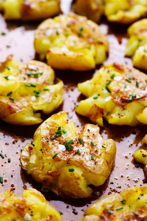 Easy Smashed Potatoes Gimme Some Oven