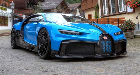 Bugatti Chiron Pur Sport Makes One Final Stop In Europe Before Arriving