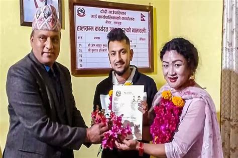 Nepal Celebrates First Same Sex Marriage The Statesman