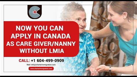 now you can apply in canada as care giver nanny without lmia charter immigration solutions inc