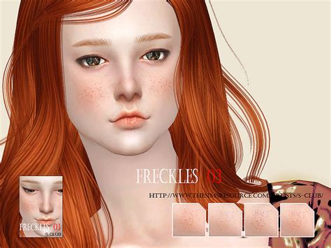 Sims 4 Cc Skin Details Freckles