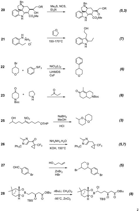 Named Chemical Reactions Quiz 2019 Scientific Update Uk